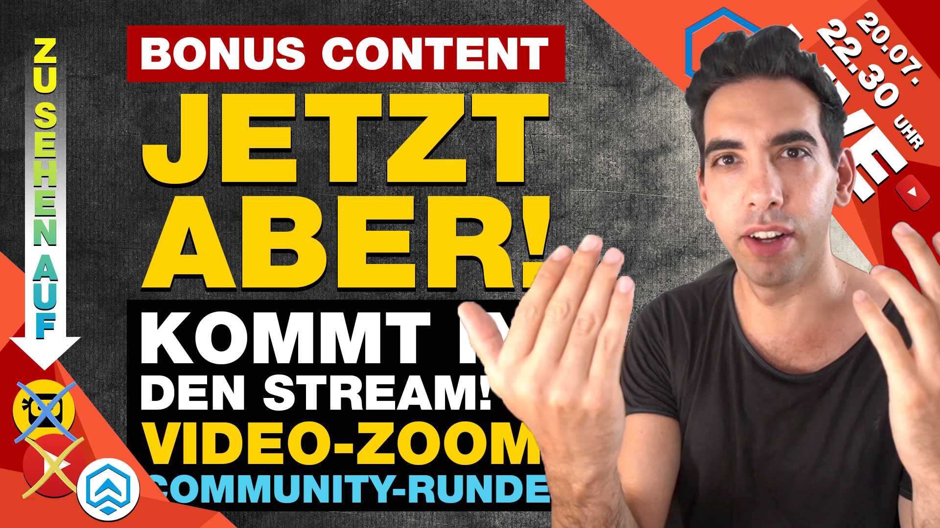 Jetzt aber! CommunityRunde mit EUCH! ZOOMMeeting ET Video & Content